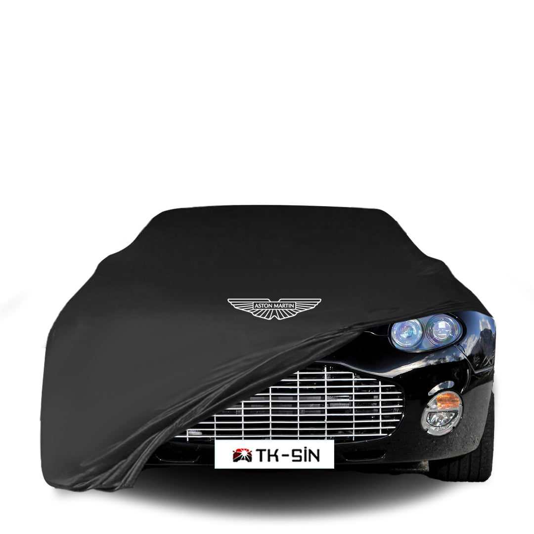 Indoor Autoabdeckung für Aston Martin DB7 AR1 Coupe (2002–2004) mit Logo