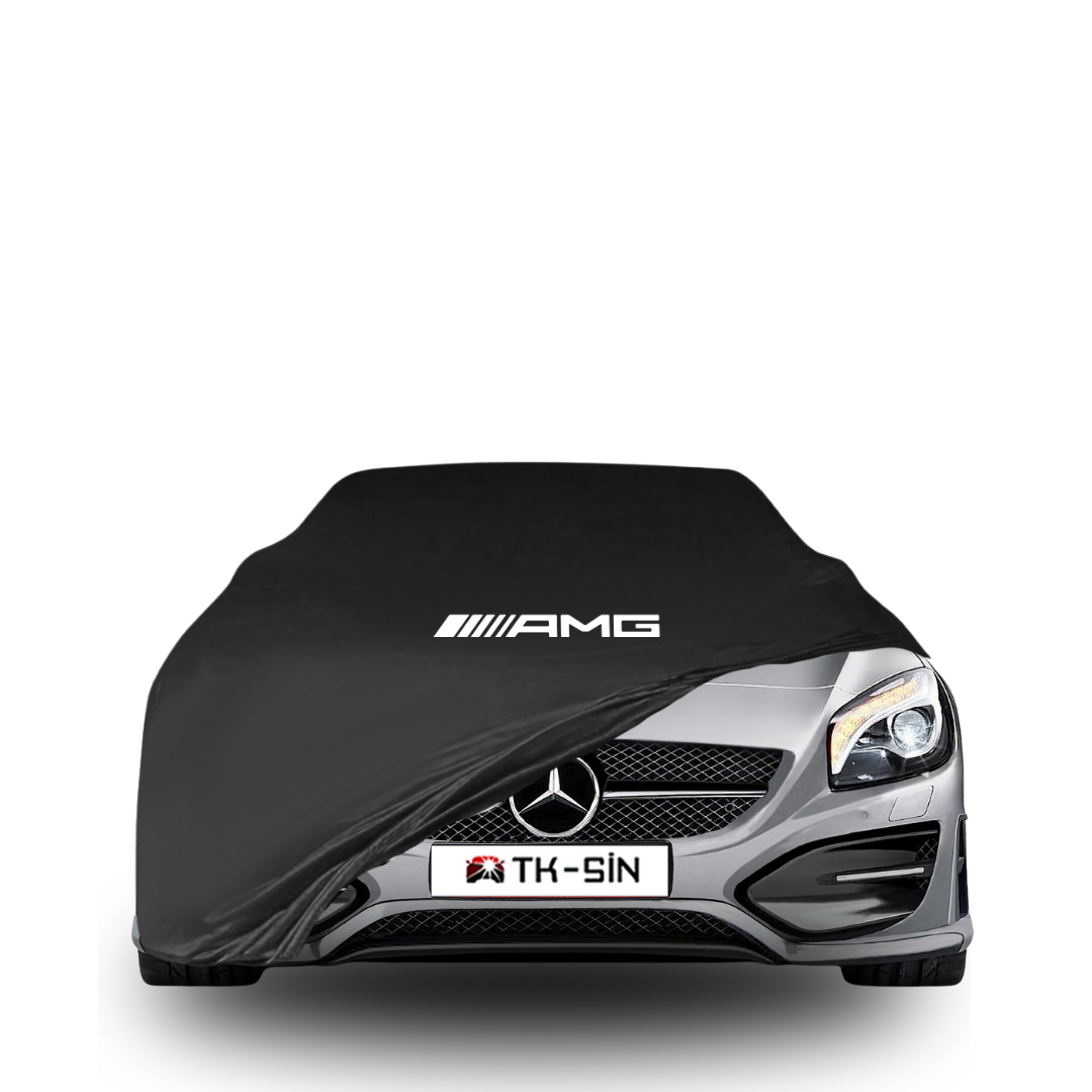 Indoor Autoabdeckung für Mercedes-Benz SL-Klasse R231 Roadster (2012–2020) mit Logo – atmungsaktiv & maßgeschneidert