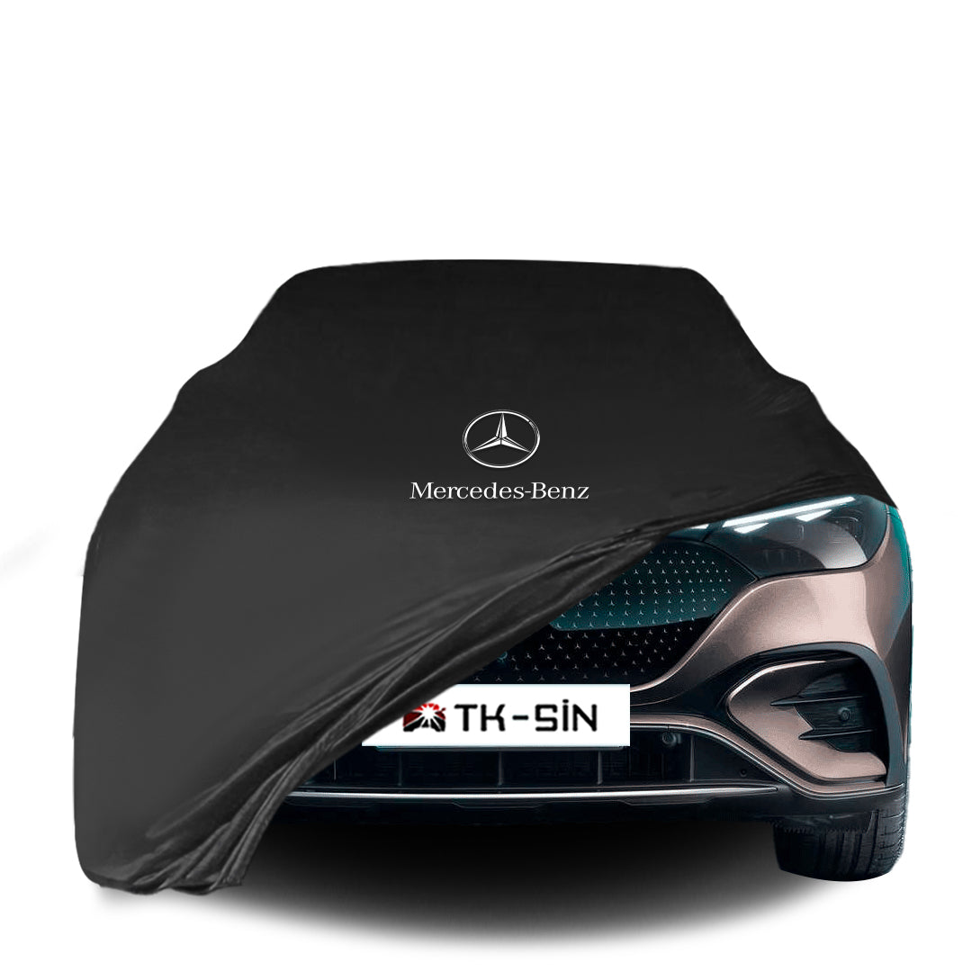 Indoor Autoabdeckung für Mercedes EQE SUV (ab 2022) mit Logo – maßgeschneidert & atmungsaktiv