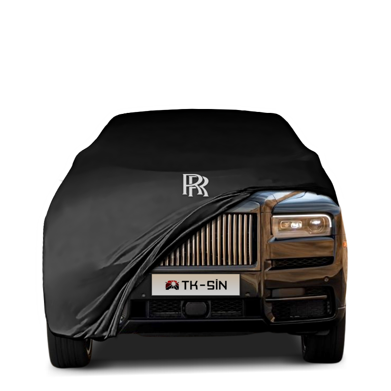 Indoor Autoabdeckung für Rolls-Royce Cullinan (ab 2018) mit Logo – maßgeschneidert & atmungsaktiv