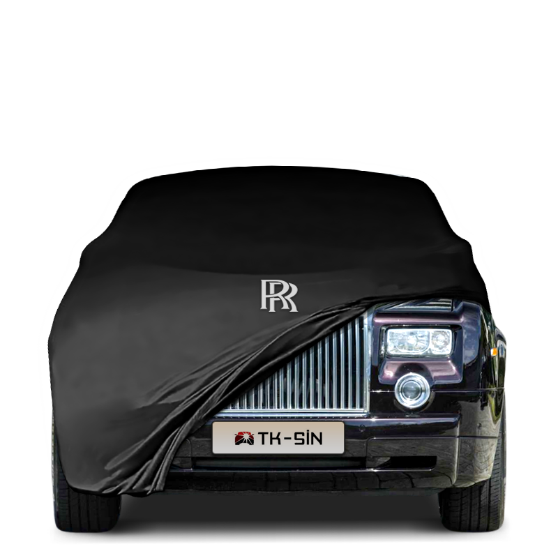 Indoor Autoabdeckung für Rolls-Royce Phantom VII (2003–2016) mit Logo – maßgeschneidert & atmungsaktiv