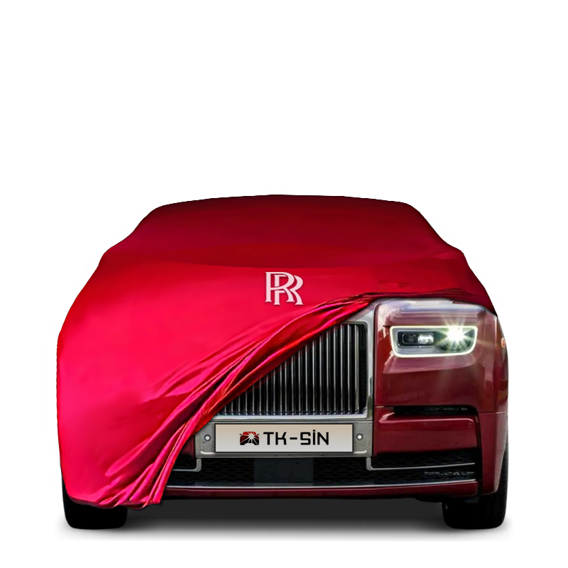 Indoor Autoabdeckung für Rolls-Royce Phantom EWB VII (2003–2016) mit Logo – maßgeschneidert & atmungsaktiv