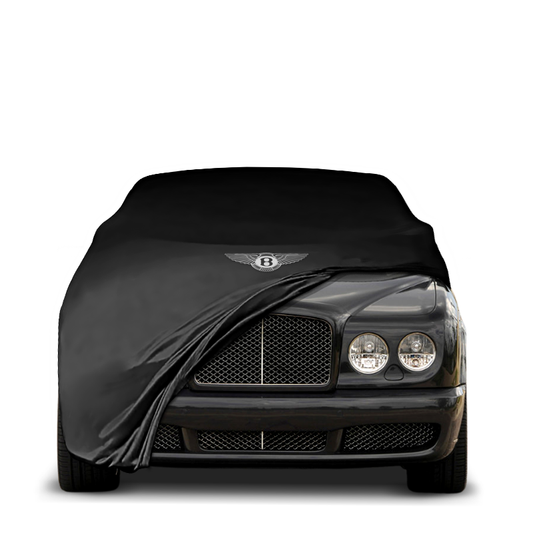 Indoor Autoabdeckung für Bentley Brooklands 2 (2008–2011) mit Logo

