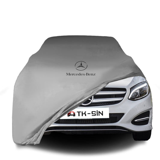 Indoor Autoabdeckung für Mercedes B-Klasse W246 (2011–2018) mit Logo – maßgeschneidert & atmungsaktiv

