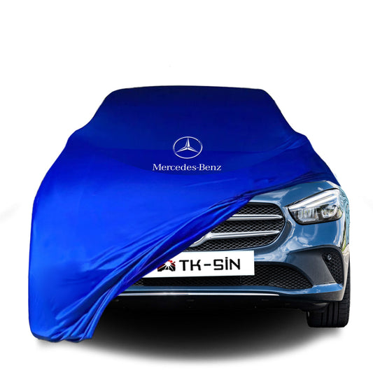 Indoor Autoabdeckung für Mercedes B-Klasse W247 (ab 2018) mit Logo – maßgeschneidert & atmungsaktiv

