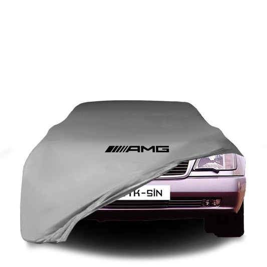 Indoor Autoabdeckung für Mercedes CL C140 (1992–1999) mit Logo – maßgeschneidert & atmungsaktiv

