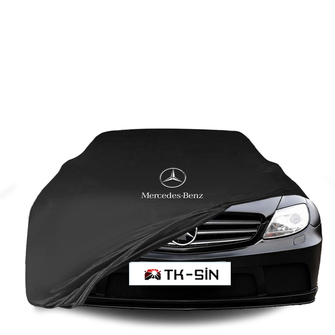 Indoor Autoabdeckung für Mercedes CL C216 (2006–2014) mit Logo – maßgeschneidert & atmungsaktiv

