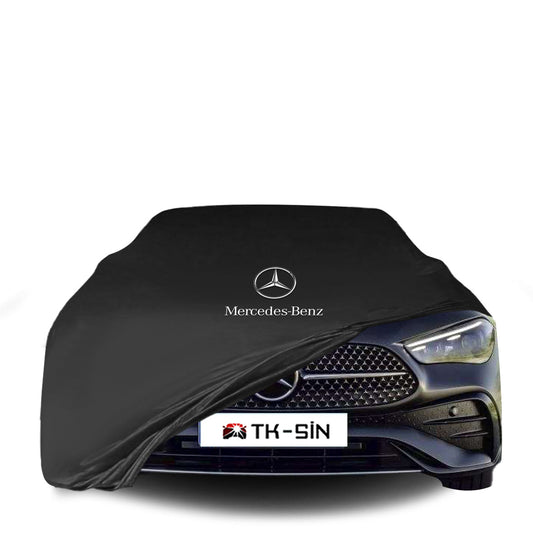 Indoor Autoabdeckung für Mercedes CLE Coupé (ab 2023) mit Logo – maßgeschneidert & atmungsaktiv

